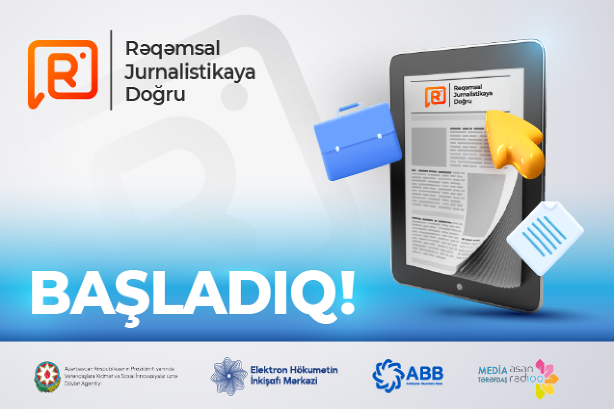 4-cü “Rəqəmsal Jurnalistikaya doğru” proqramına start verilib