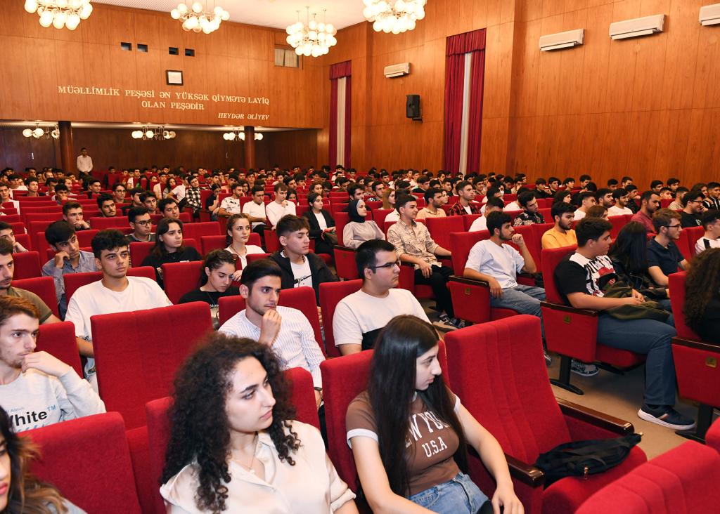 “Azərişıq”ın nümayəndələri ADNSU-da  - FOTOLAR