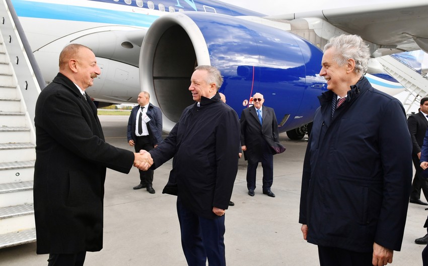 Prezidentin Rusiyaya səfəri başa çatdı 