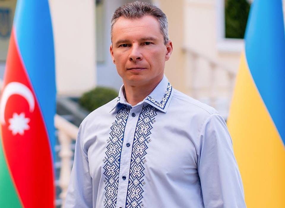 Ukrayna səfiri Azərbaycana təşəkkür etdi