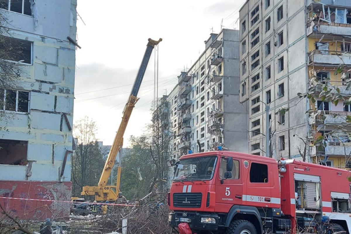 Zaporojye yenidən raketlə VURULDU