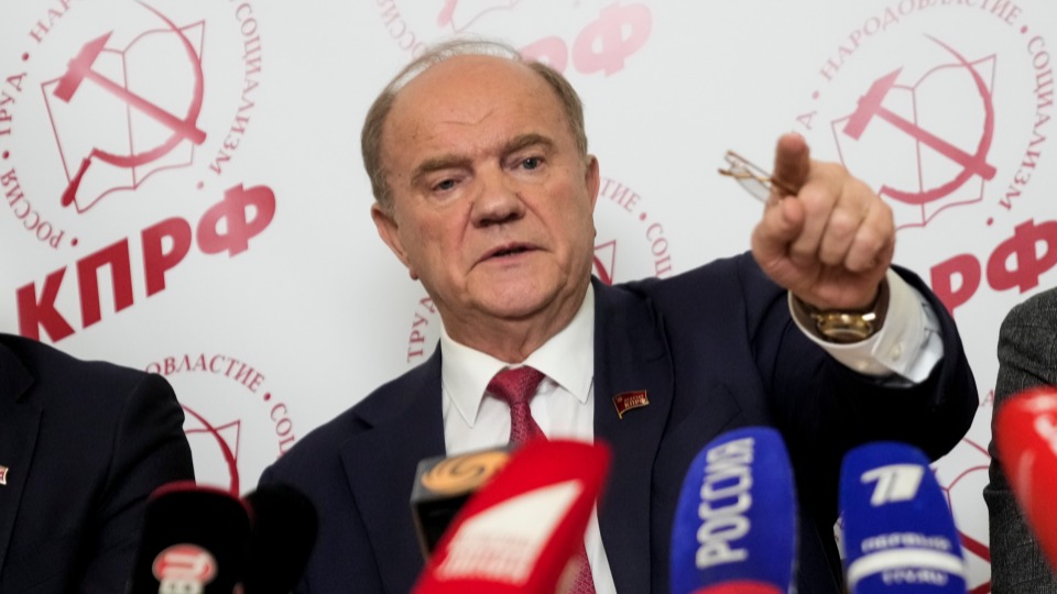 Gennadi Zyuqanovun nəvəsi saxlanılıb