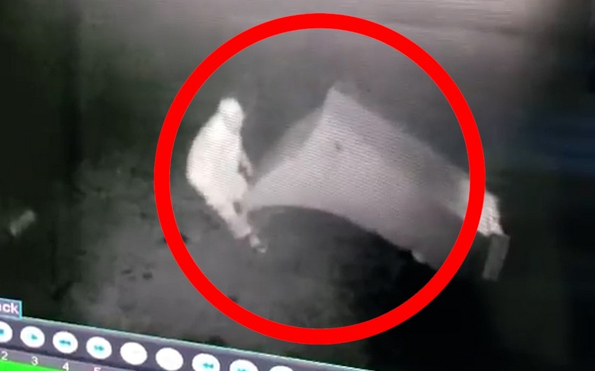 Balaxanıda “MilliÖn” terminalı oğurlandı - VİDEO