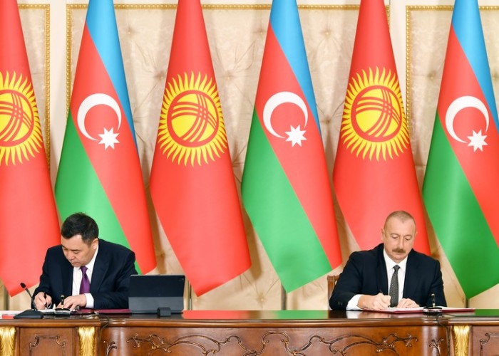 Azərbaycan-Qırğızıstan sənədləri İMZALANDI