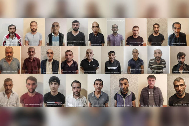 Polis Bərdədə əməliyyat keçirdi - 27 nəfər saxlanıldı