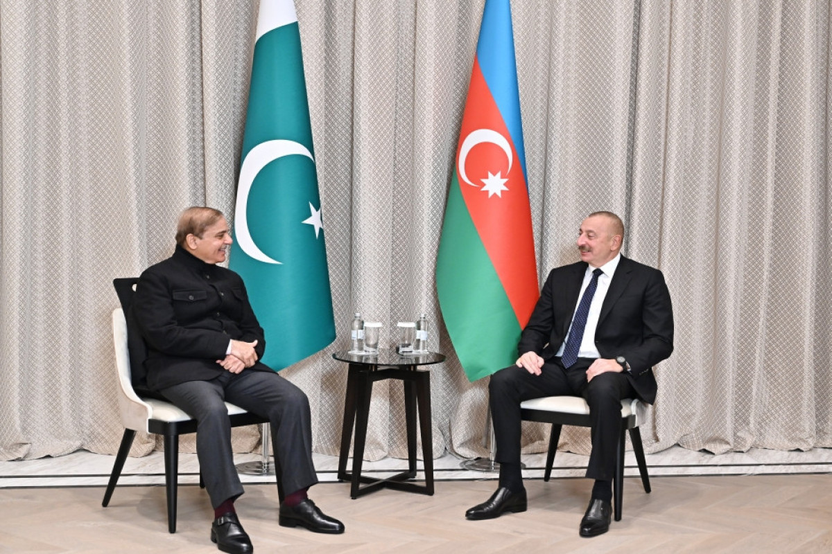 İlham Əliyev Pakistanın Baş naziri ilə görüşüb - YENİLƏNİB 