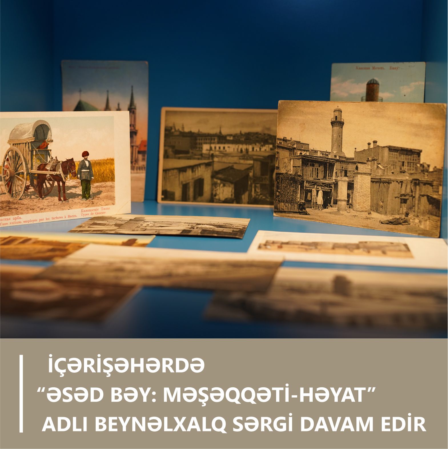 İçərişəhərdə beynəlxalq sərgi davam edir - FOTOLAR