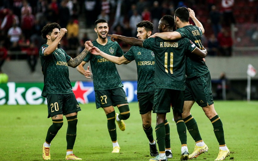 “Qarabağ” “Olimpiakos”la cavab matçına çıxır