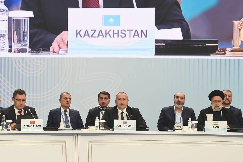 İlham Əliyev Astana sammitində - FOTOLAR (YENİLƏNİB)