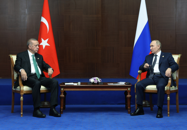 Ərdoğan-Putin görüşünə jurnalistlər buraxılmadı
