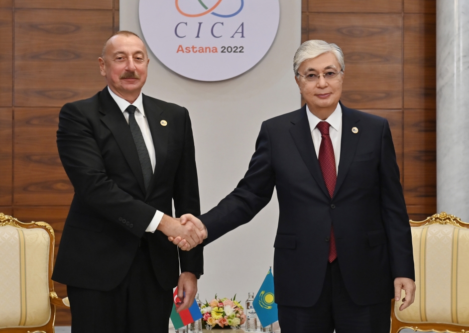 İlham Əliyev və Tokayev nədən danışdılar - YENİLƏNİB 
