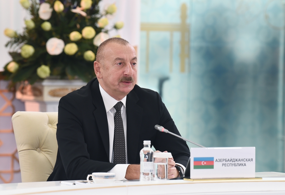 İlham Əliyev Astanada rəsmi qəbulda iştirak edib