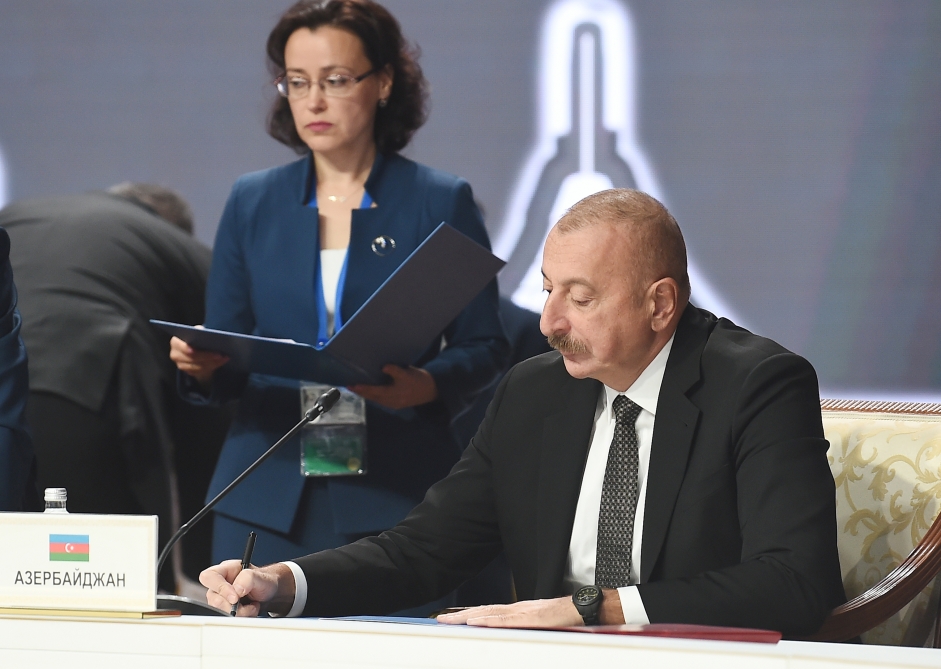 MDB liderlərinin sammiti başa çatdı, sənədlər imzalandı - YENİLƏNİB