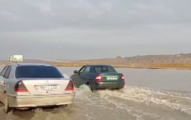 Üç qurum Bakı-Qazax yolunda hərəkətin bərpasına çalışır