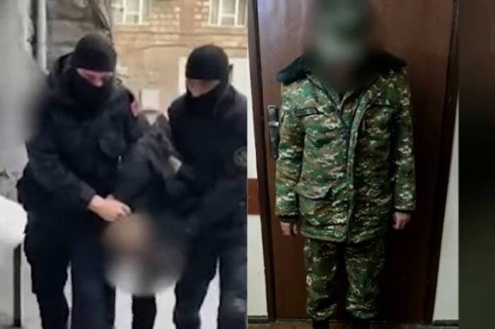 Ermənistanda casusluqda ittiham olunan hərbçi saxlanılıb