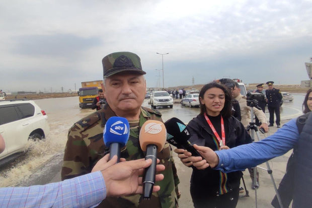 Baş nazirin müavini və general hadisə yerində