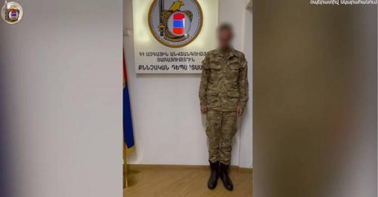 Ermənistanda daha bir casus saxlanılıb