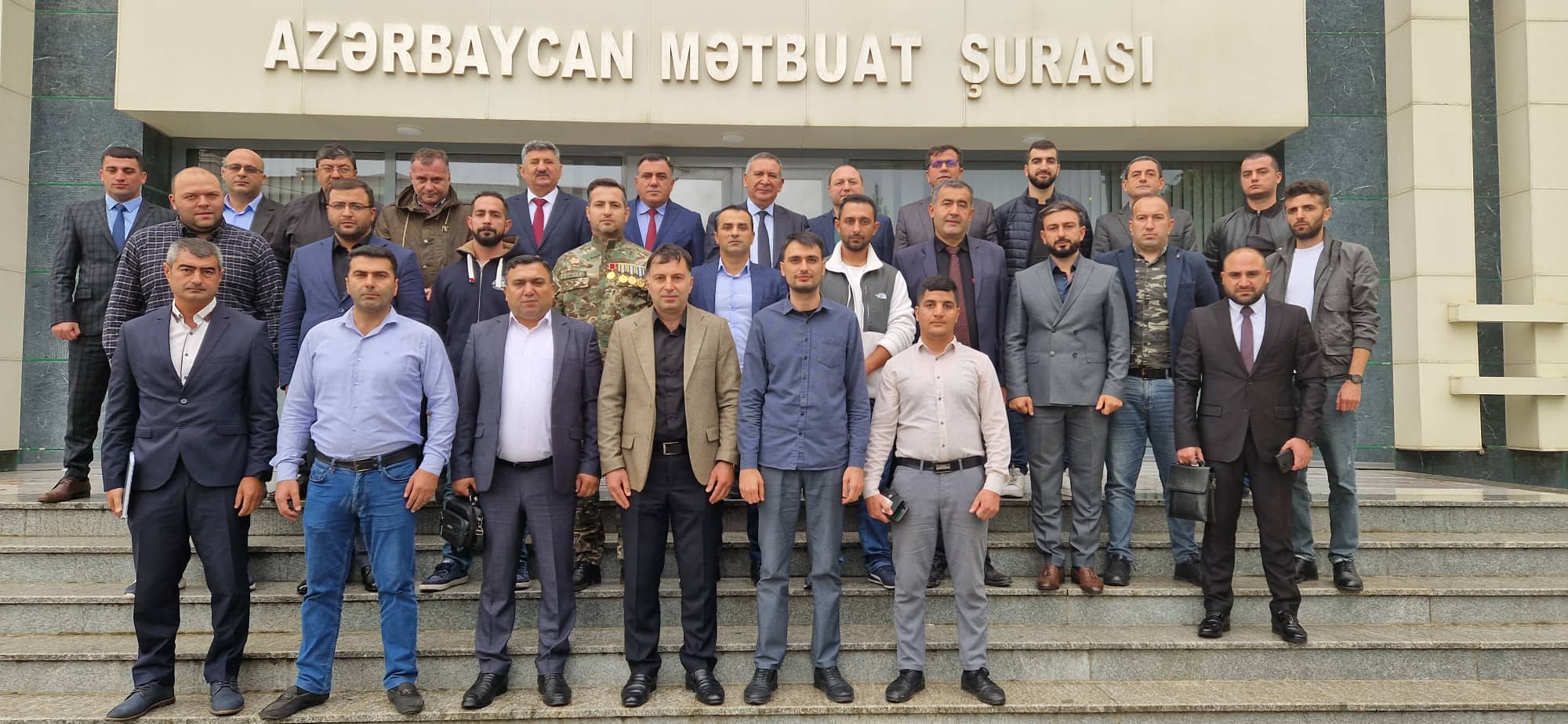 Vətən Müharibəsinin iştirakçısı olmuş jurnalistlərlə görüş keçirildi