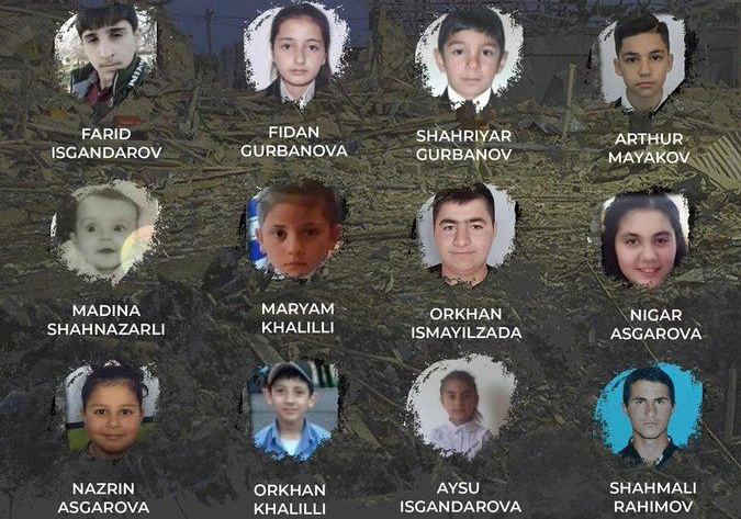 Erməni terrorunun qurbanı olan uşaqların FOTOSU 