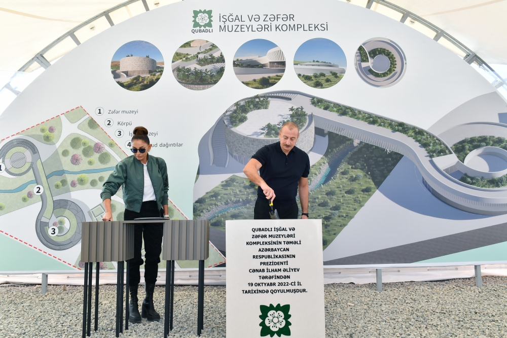 Qubadlıda İşğal və Zəfər muzeylərinin təməli qoyuldu
