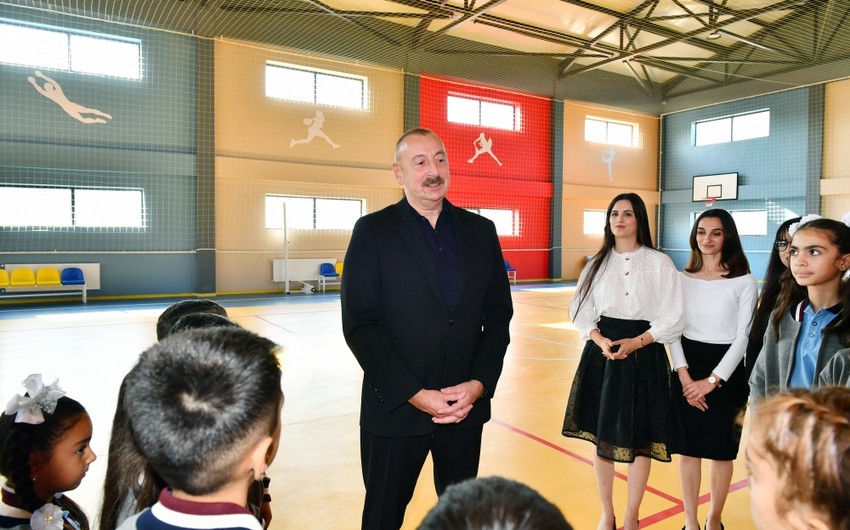 Biz qan tökərək bu torpaqlara qayıtmışıq - İlham Əliyev