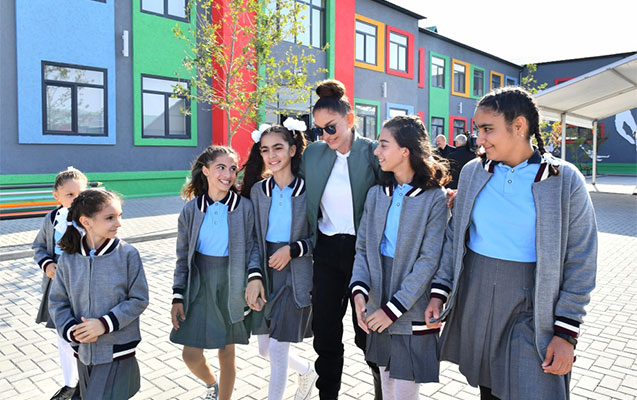 “Çalışacam sizin yanınıza tez-tez gəlim” - Mehriban Əliyeva
