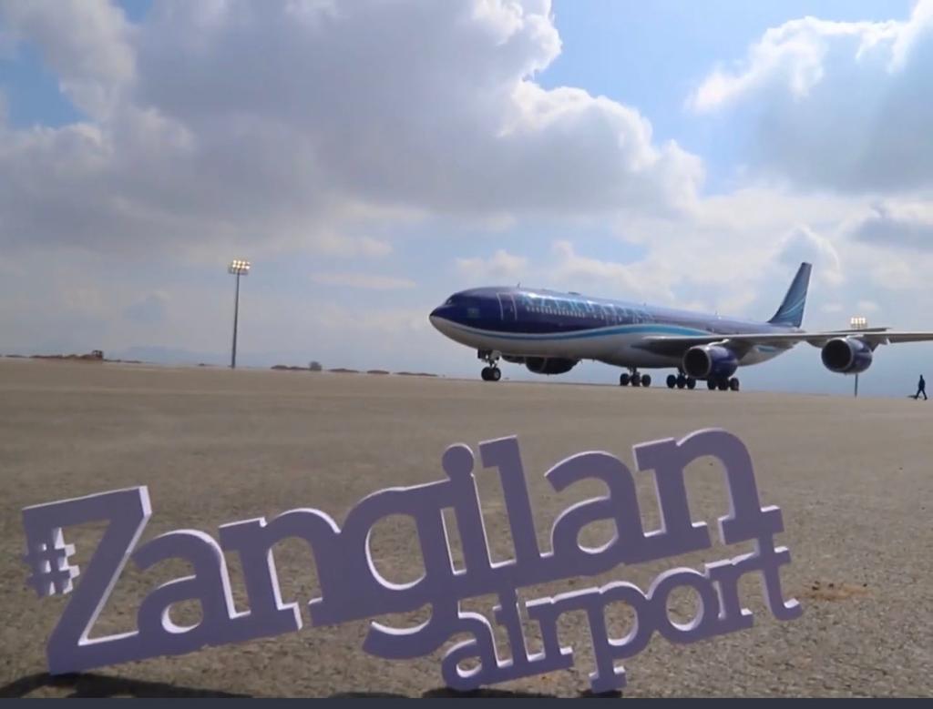 Türkiyə səfiri Zəngilan aeroportundan FOTOLAR paylaşdı
