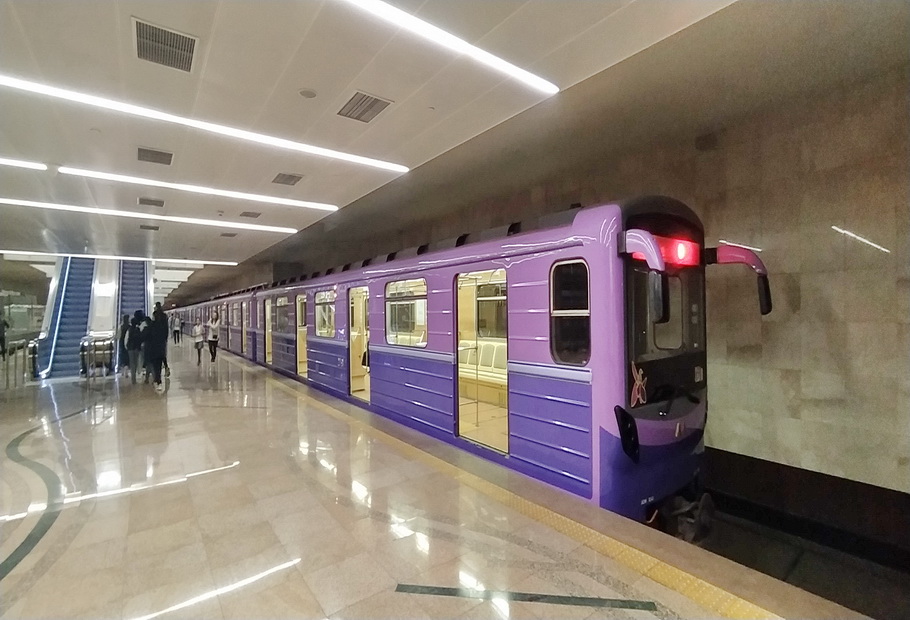 Metroda 7 vaqonluq qatarlar xəttə buraxılacaq