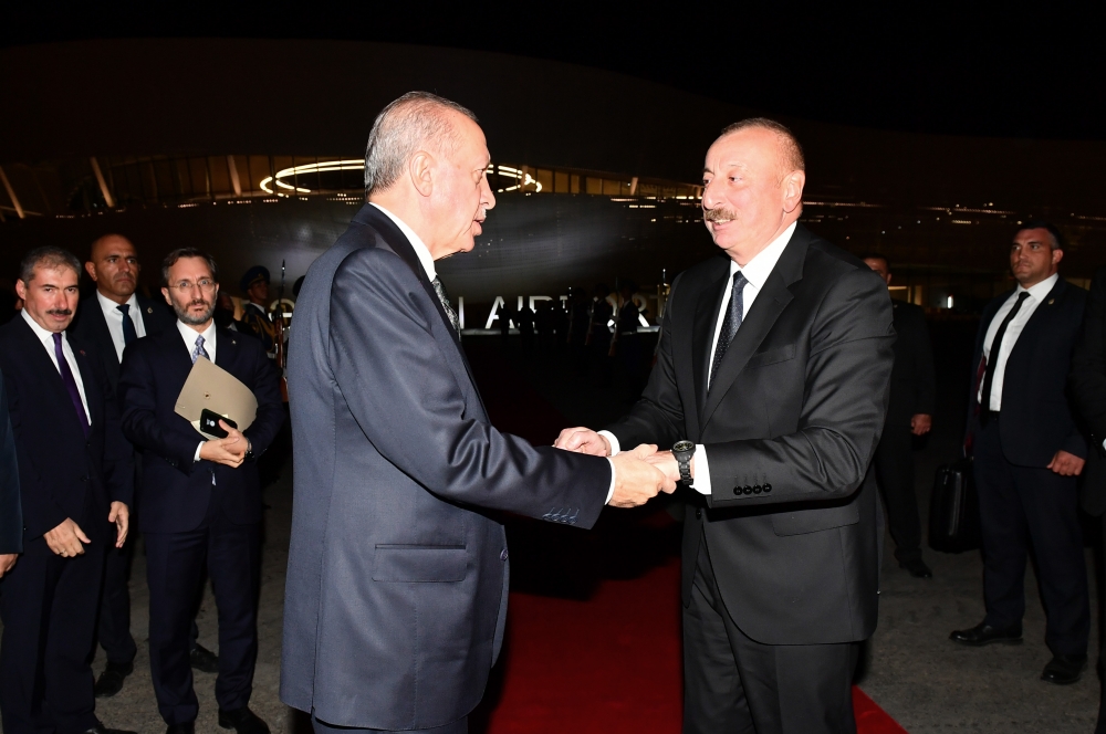 Ərdoğanın Azərbaycana səfəri başa çatdı