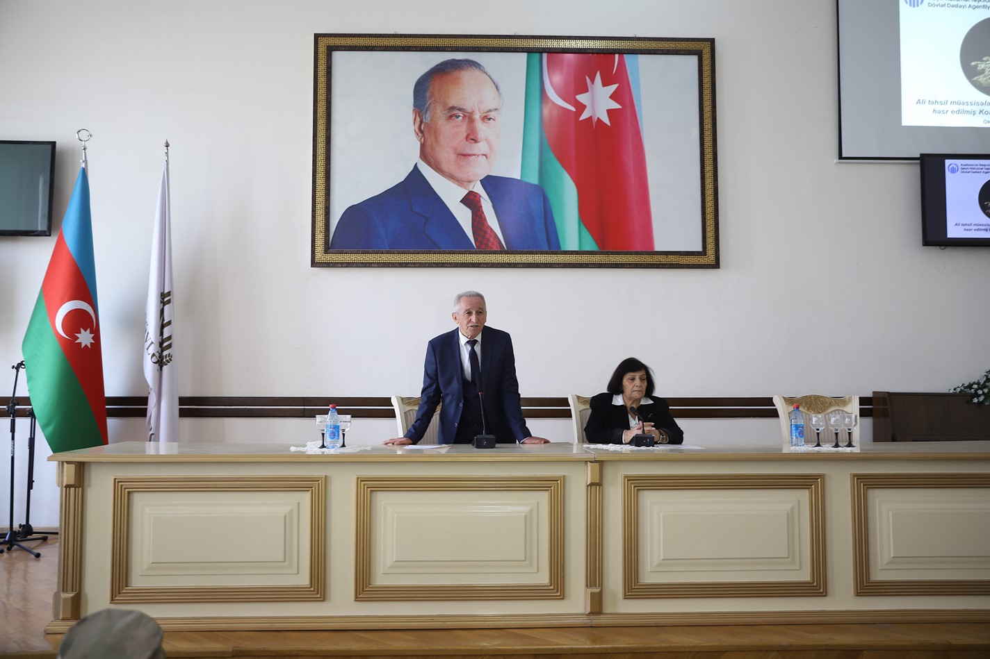 Gəncə Dövlət Universitetində Vətən Müharibəsinə həsr edilmiş konfrans keçirilib