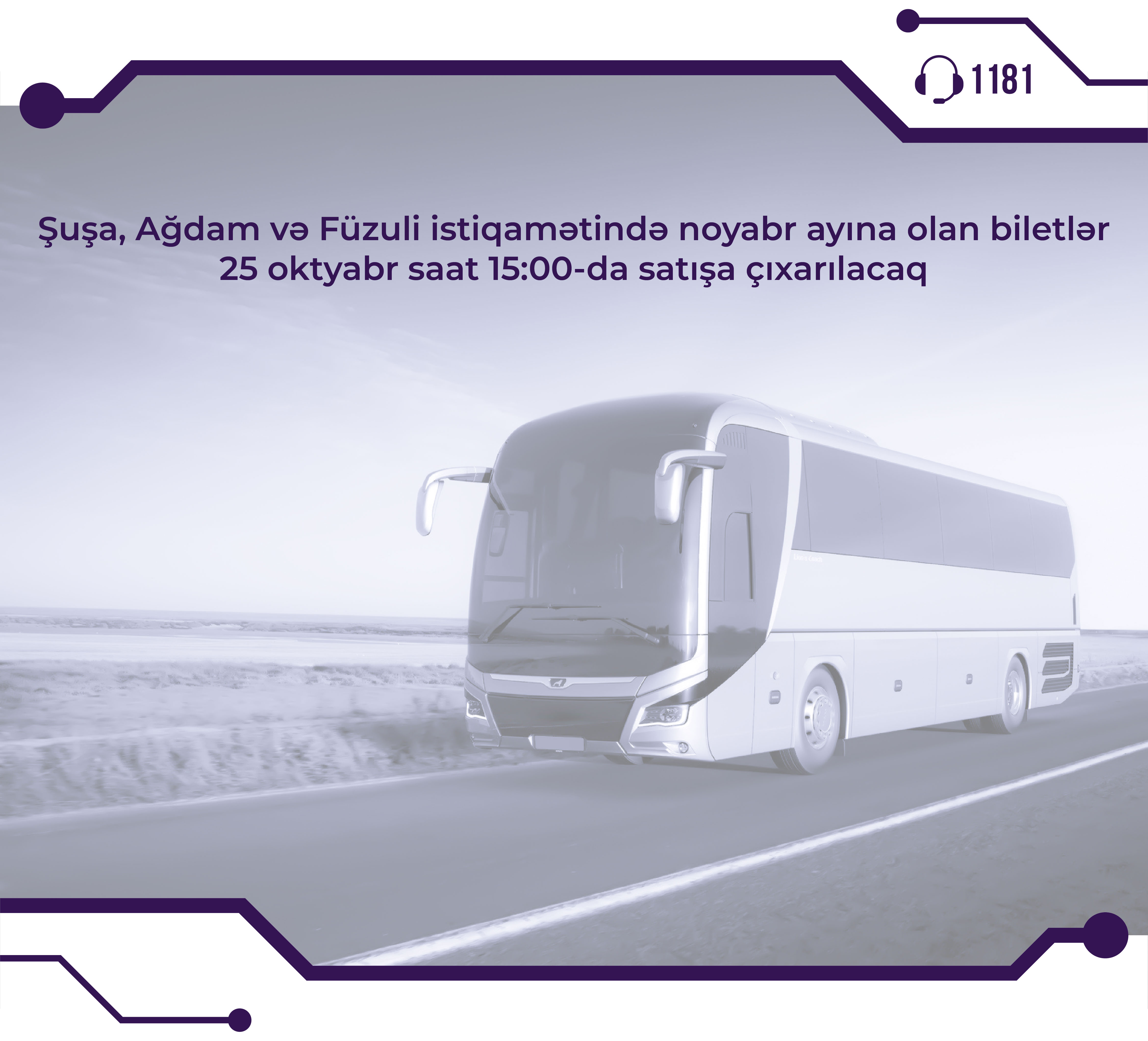Şuşaya getmək istəyənlərin nəzərinə! - Biletlər satışa çıxarılır