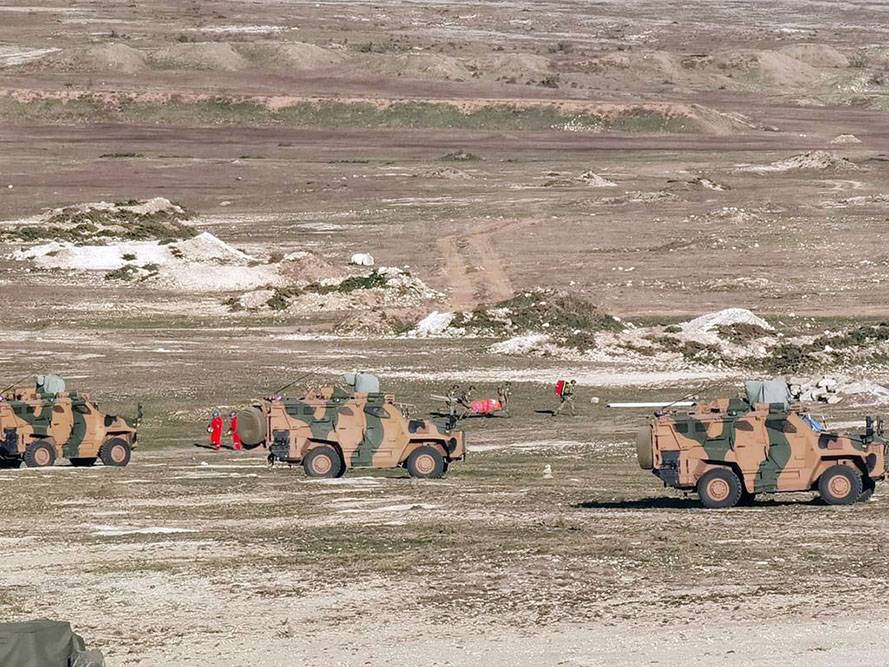 Türkiyə, Azərbaycan və Gürcüstan hərbçilərinin birgə təlimi başlayıb - FOTOLAR