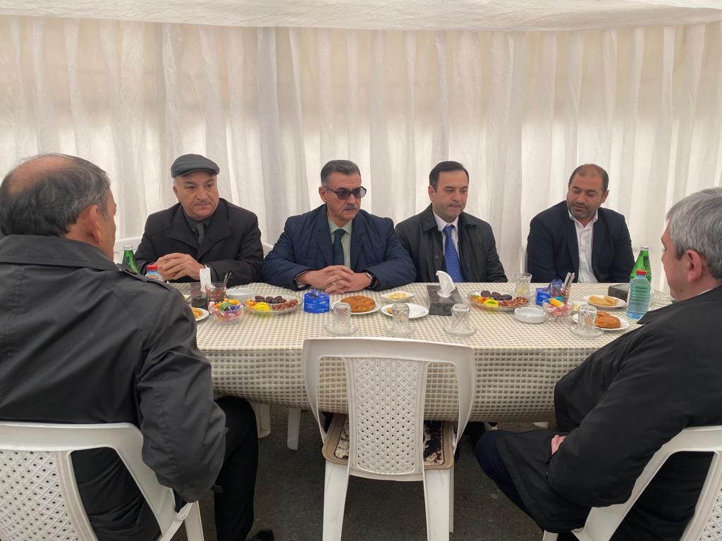 Deputat şəhidin yas mərasimində iştirak edib