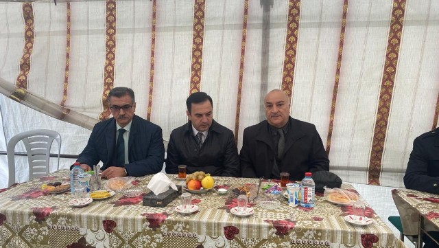 Novruz Aslanov şəhid ailələrini ziyarət etdi - FOTOLAR