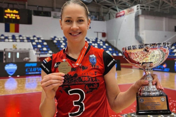 Millimizin voleybolçusu Rumıniya Superkubokunu qazanıb