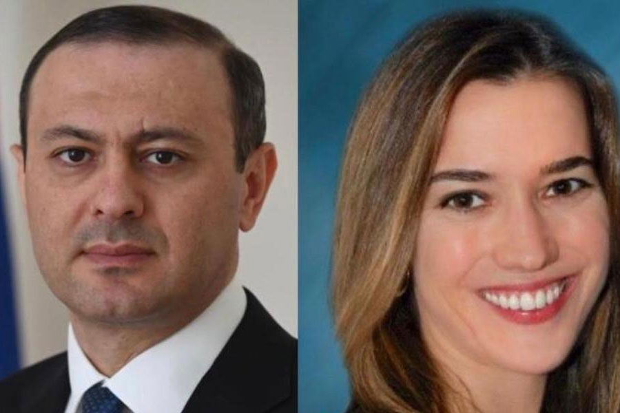 Qriqoryan Baydenin köməkçisi ilə danışıqlar apardı 