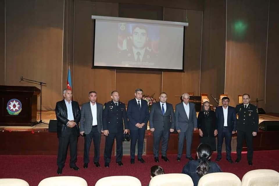 “Qarabağ” ordenli şəhidin xatirəsi anılıb - FOTOLAR