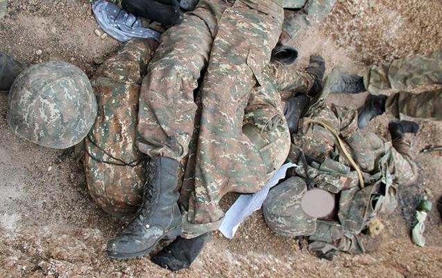 Daha 10 erməni hərbçinin cəsədi təhvil VERİLDİ 