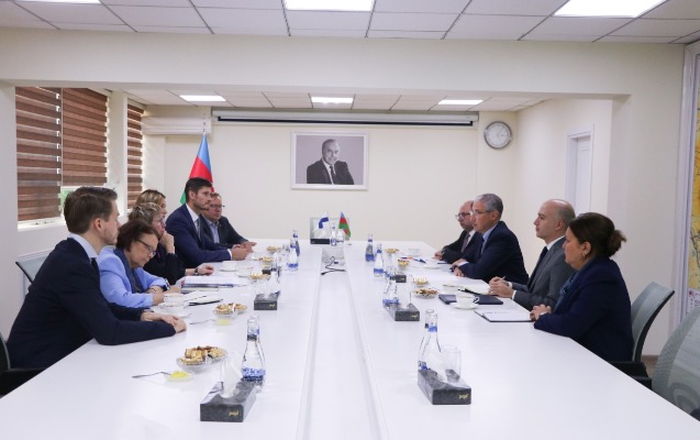Muxtar Babayev Nina Vaskunlahtinlə görüşüb