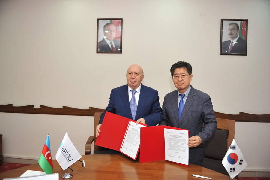 BMU ilə Koreya universiteti arasında memorandum imzalandı