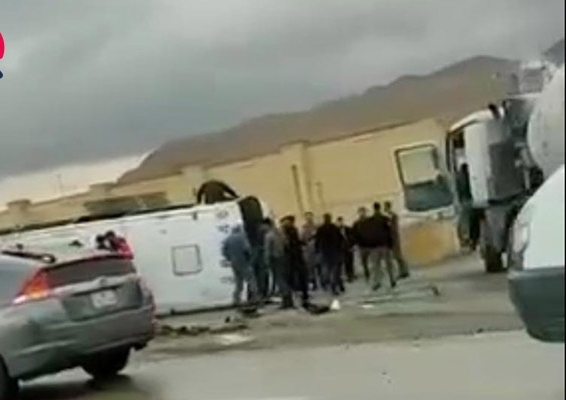 Ələt-Astara yolunda mikroavtobus aşdı - Ölən və yaralananlar var