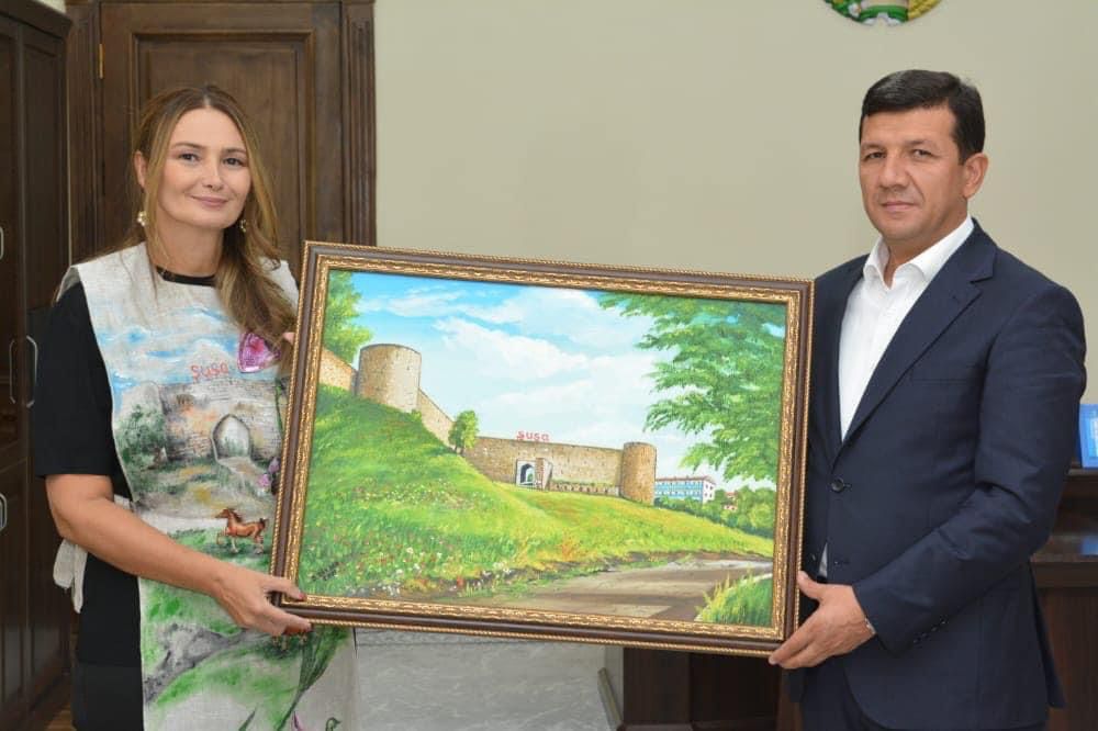 Qənirə Paşayeva Səmərqənddə təklif irəli sürdü