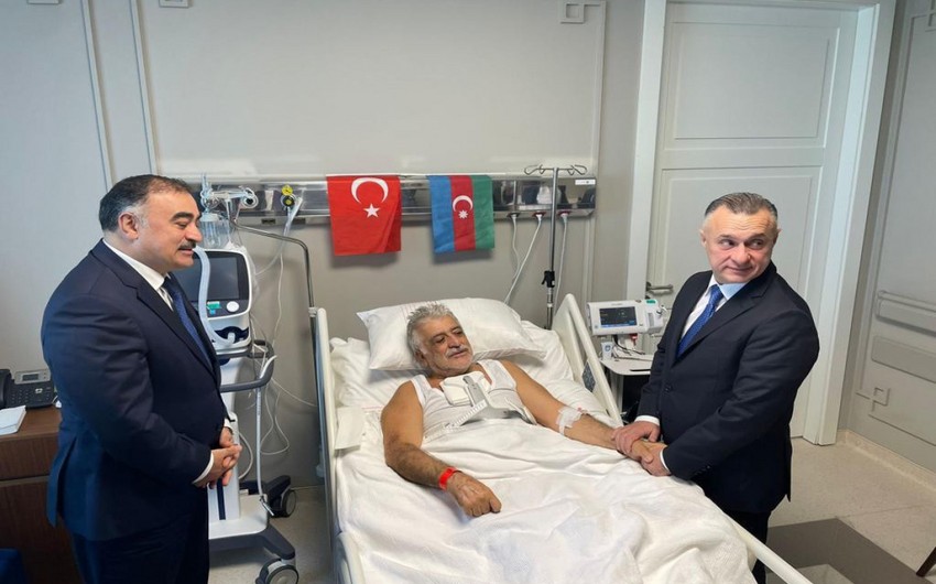 Səhiyyə naziri və səfir Şamil Ayrımı ziyarət edib