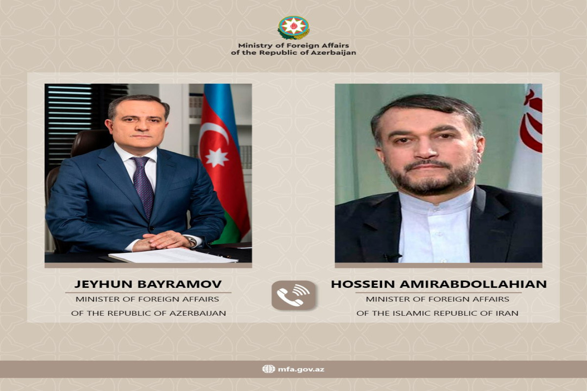 Azərbaycan və İran XİN başçıları danışıqlar apardı 