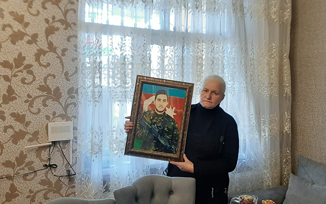 Şəhidin anası vəfat etdi - FOTO