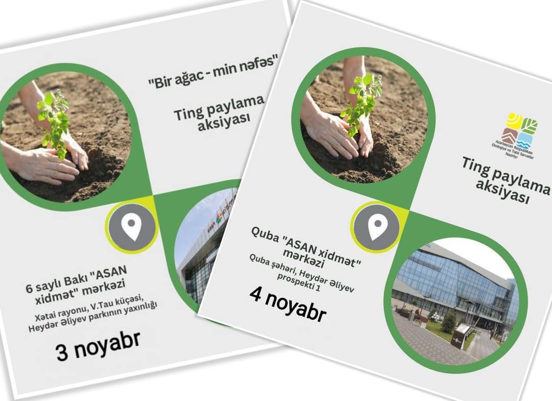 “Tullantıları tinglərə dəyiş” - Nazirlikdən maraqlı aksiya