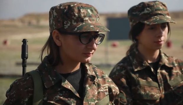 1300 erməni qadın atıcılıq təliminə yazıldı