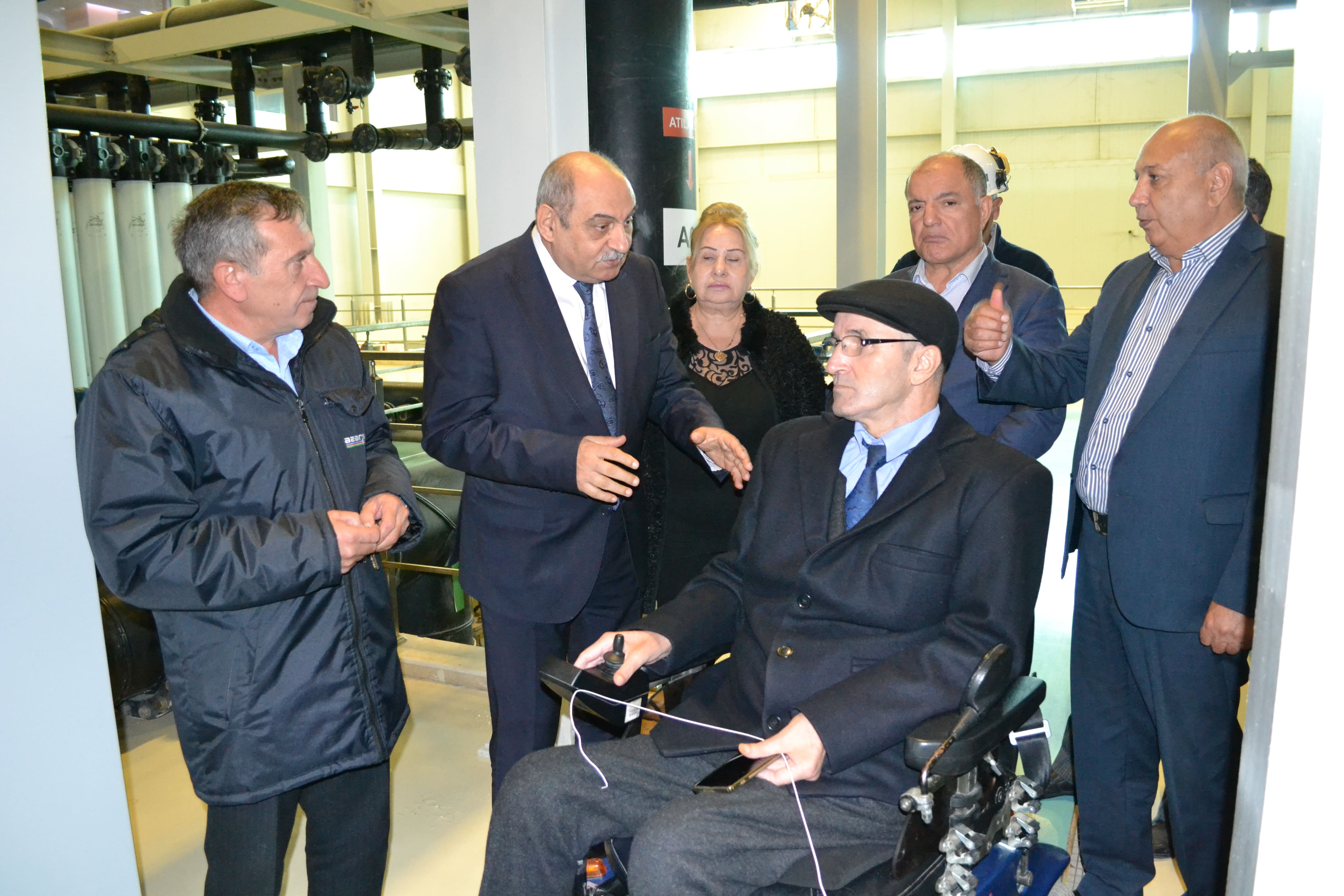 İctimai Şuranın üzvləri Ceyranbatan su anbarında olublar
