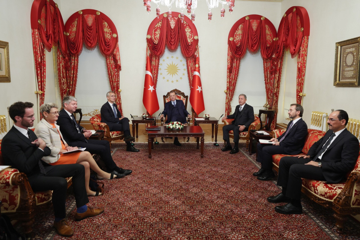 Ərdoğan Stoltenberqlə görüşdə vacib mesajlar verdi - YENİLƏNİB 