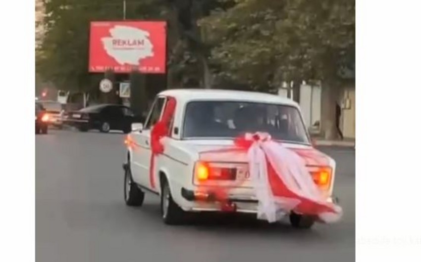 Toy karvanında avtoxuliqanlıq edən sürücü həbs olundu